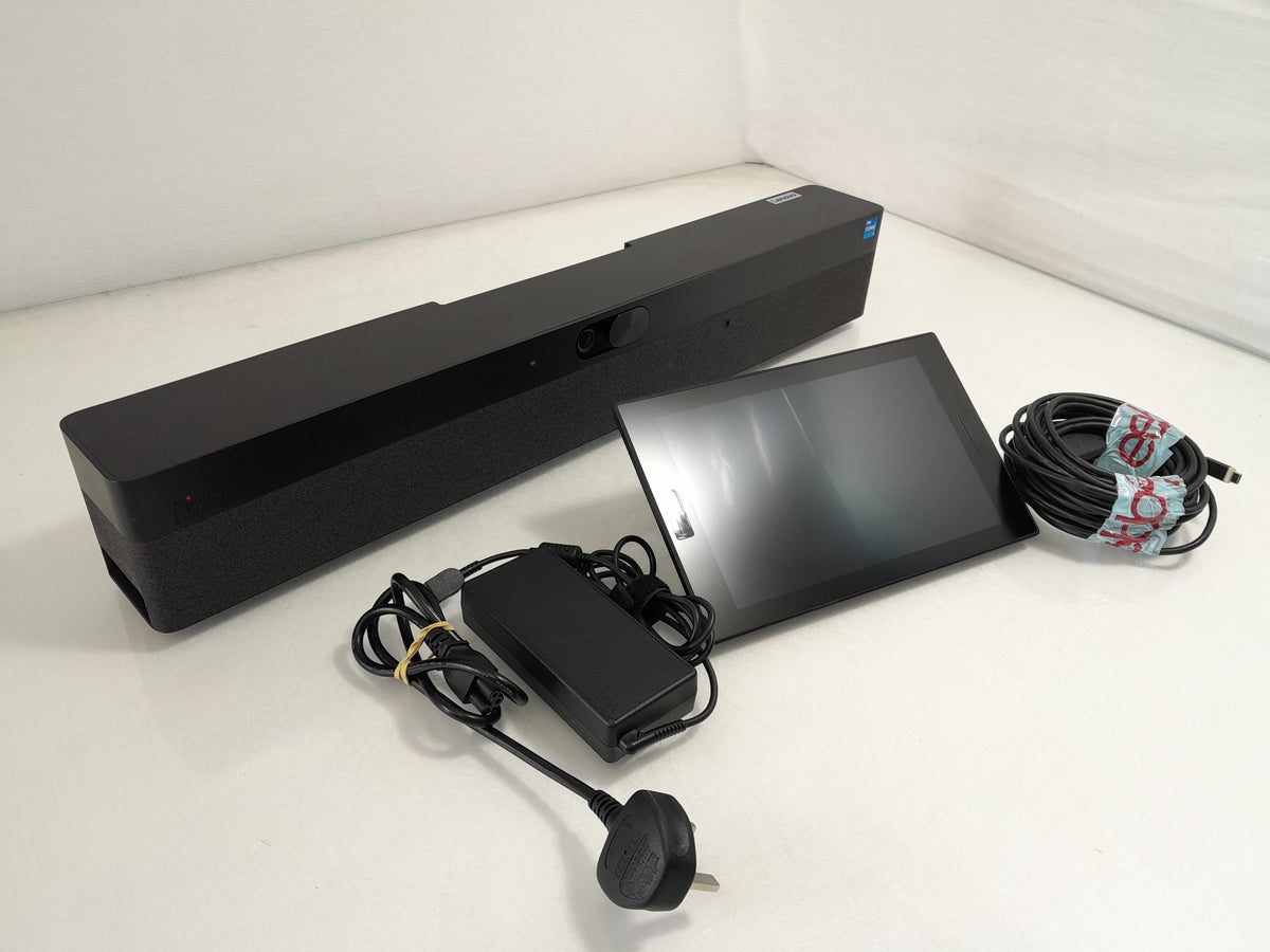 Lenovo ThinkSmart One 12BS Video Conferencing Kit with Built-In Compute Bar, and 10.1" ThinkSmart Touch Controller L1021FC 
