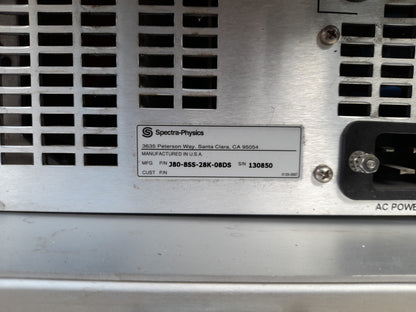 Spectra-Physics Mai Tai Ultrafast Laser With J80-8SS-28K-08DS PSU & ThermoRack 401 Chiller
