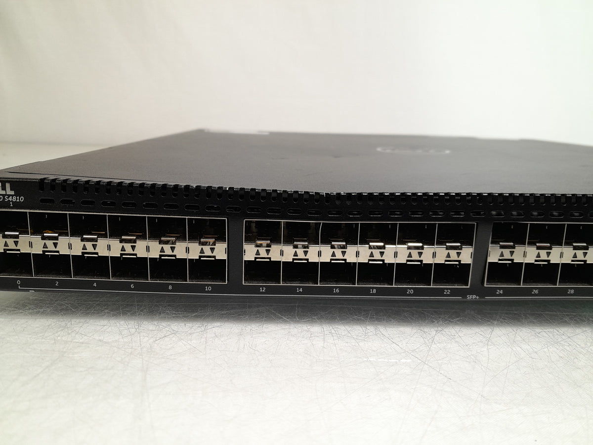 Dell Force10 S4810P-AC 48 Port 10GbE Network Switch w/ 4x 40GbE QSFP+ Ports