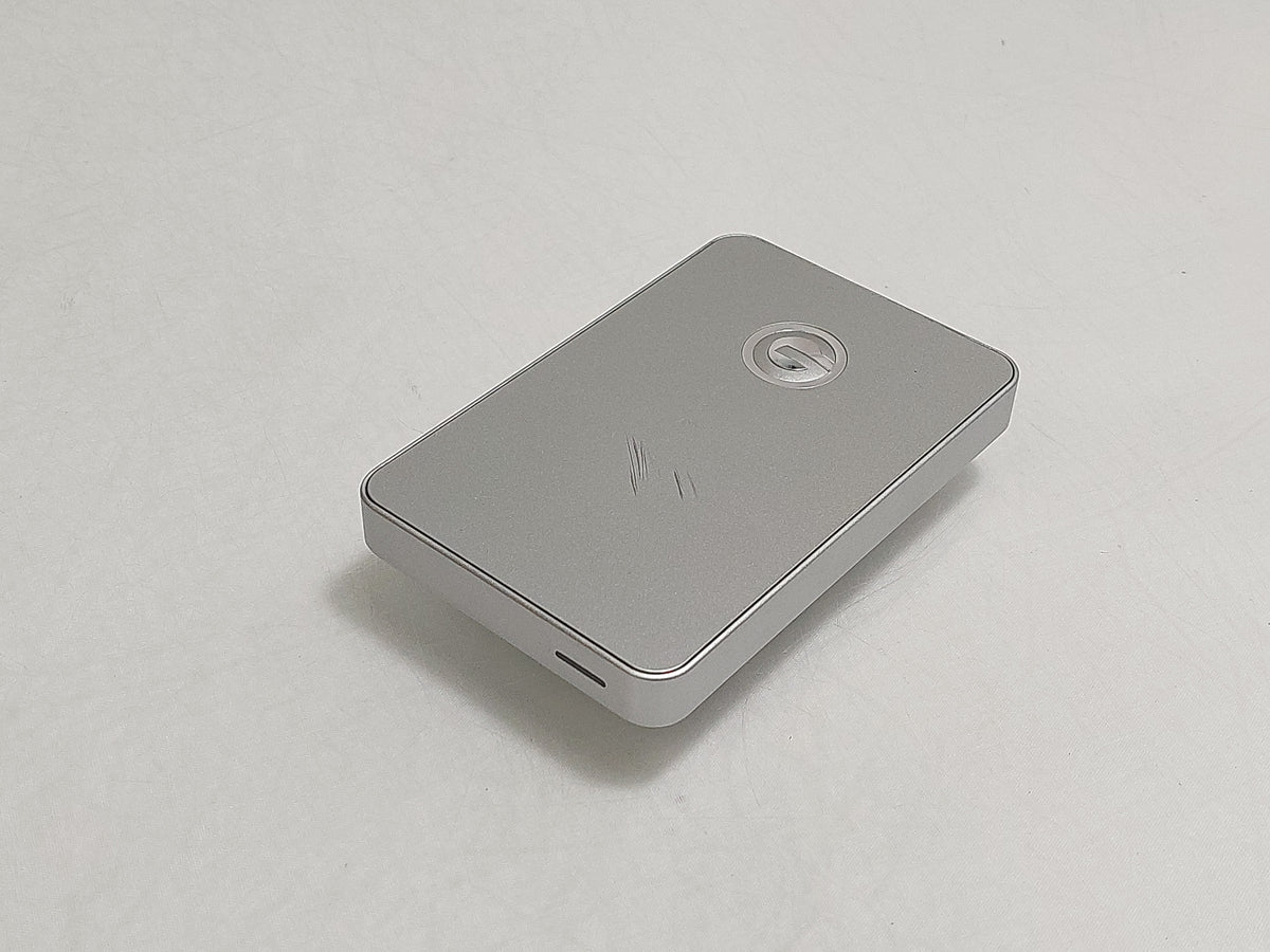 G-Technology G-DRIVE mobile USB 500GB Silver Portable External Hard Drive 0G02384
