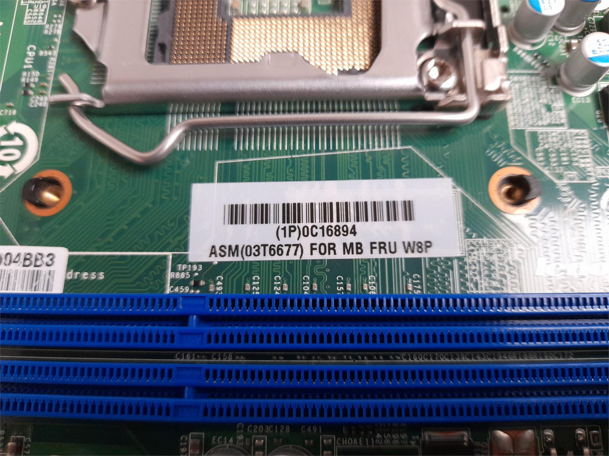 Lenovo ThinkCentre Edge 72 LGA1155 Motherboard 03T6677 + I/O