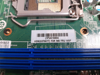 Lenovo ThinkCentre Edge 72 LGA1155 Motherboard 03T6677 + I/O