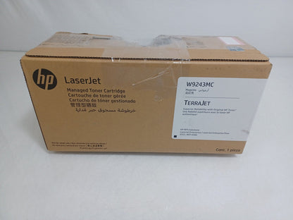 HP W9243MC LaserJet Managed Toner Cartridge Magenta - Damaged Box