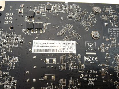 XFX ATI Radeon HD 4850 512MB GDDR3 PCIe Video Graphics Card HD-485X-YDD