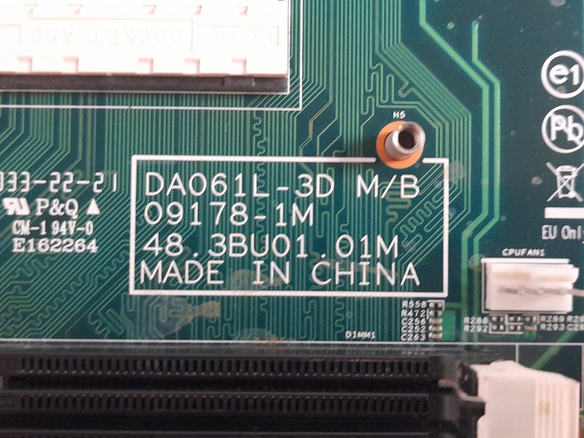 Acer DA061L-3D Socket AM2 DDR3 MicroATX Motherboard
