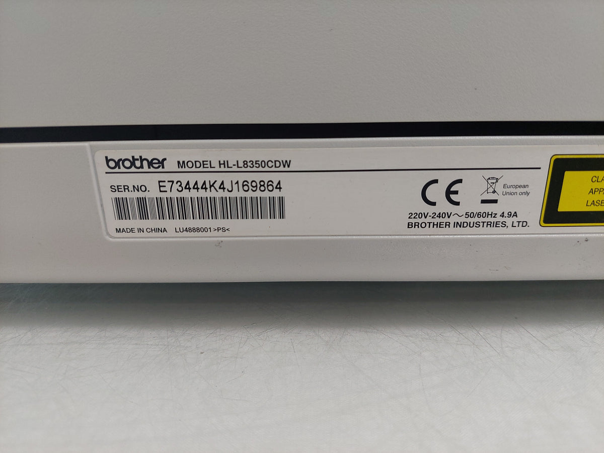 Brother HL-L8350CDW A4 Colour Laser Printer Duplex WiFi Network 30ppm
