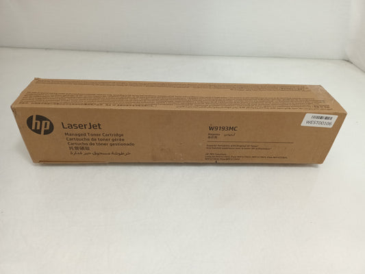 HP W9193MC Managed Toner Cartridge Magenta - Damaged Packaging