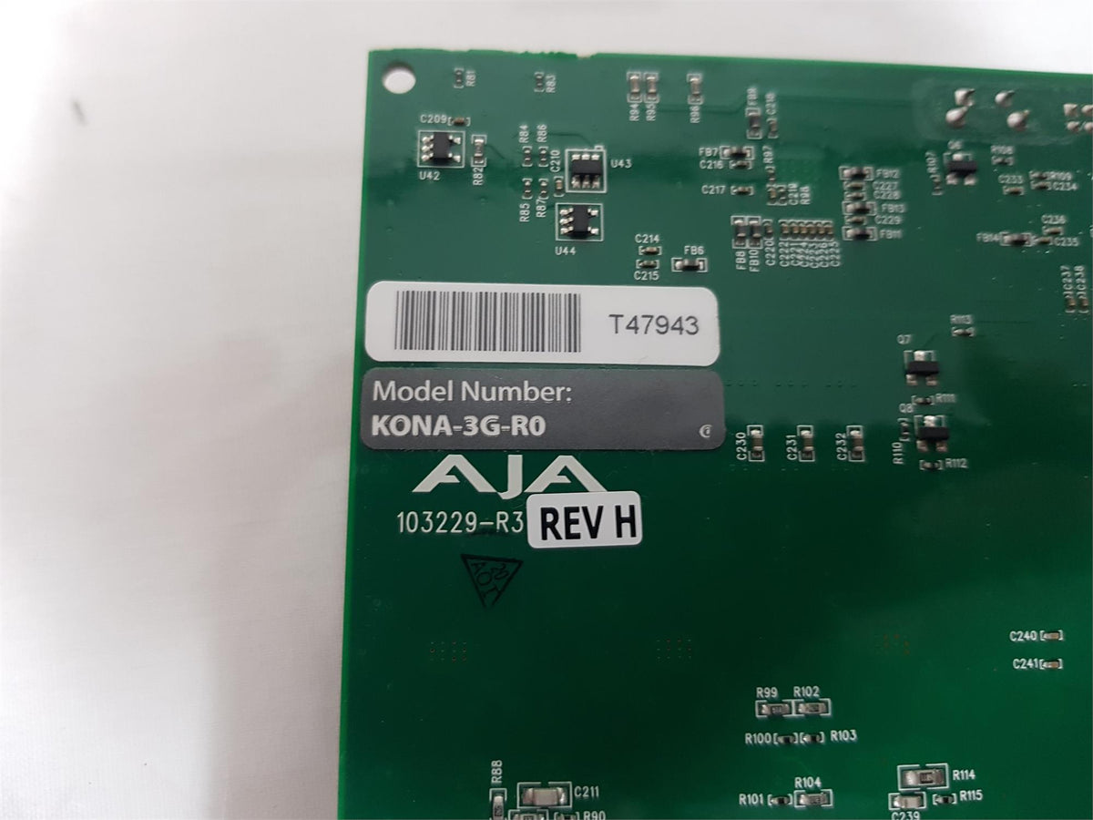 AJA KONA-3G-R0 2K/3G/Dual Link PCIe HDMI DVI Capture Card