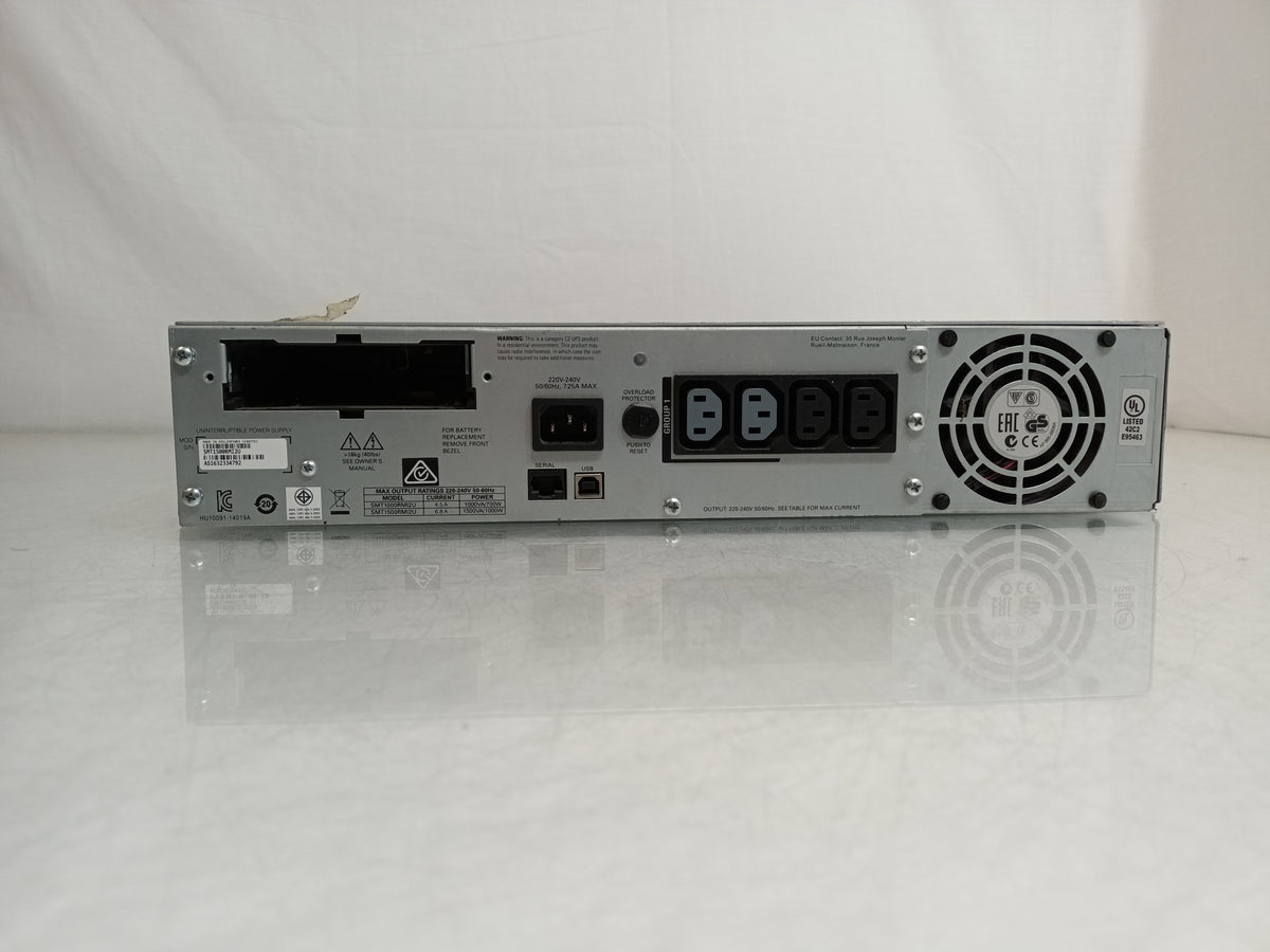 APC SMT1500RMI2U Smart-UPS 1500VA Uninterruptable Power Supply