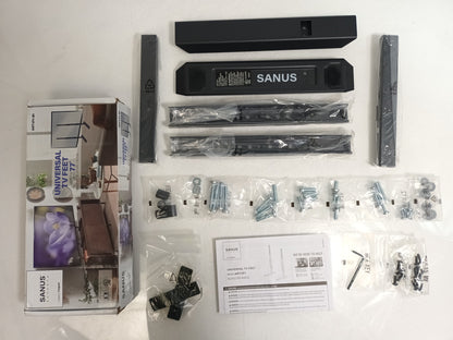 SANUS Accents Universal TV Feet | ARTVF1-B1 | Fits Up To 77"/45.3KG TVs