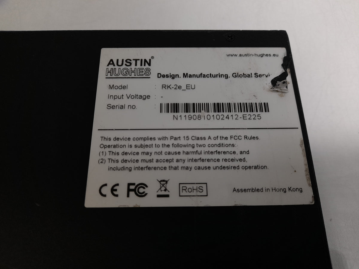 Austin Hughes RK-2e_EU 1U Rackmount Keyboard Drawer