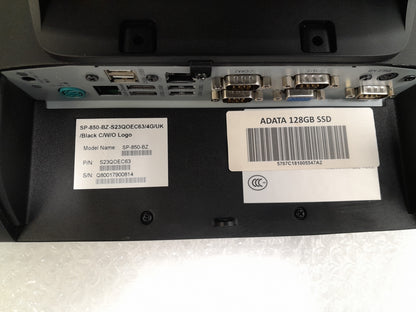 Partner SP-850-BZ Touchscreen POS Till Terminal  -16G-128SSD