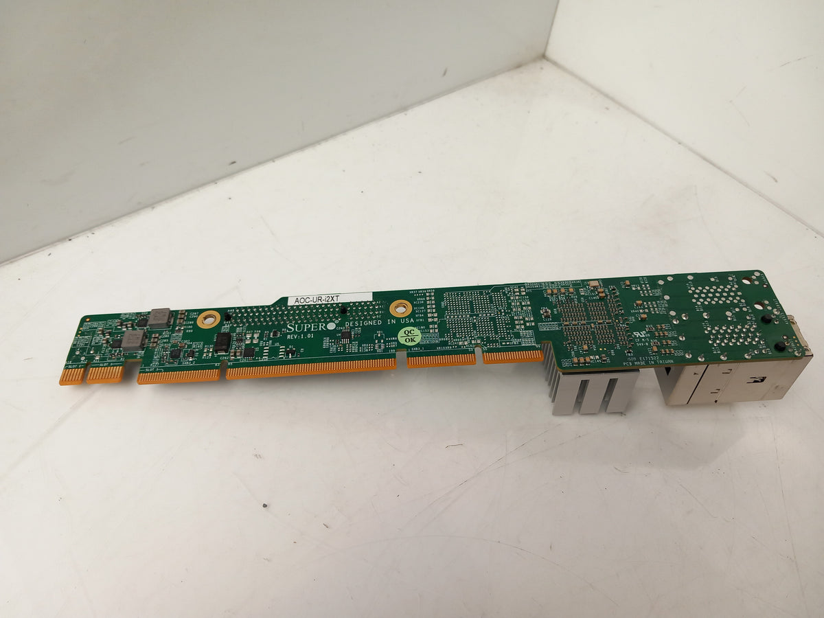 SuperMicro AOC-UR-I2XT 1U Ultra Riser PCIe x8 Riser Card 