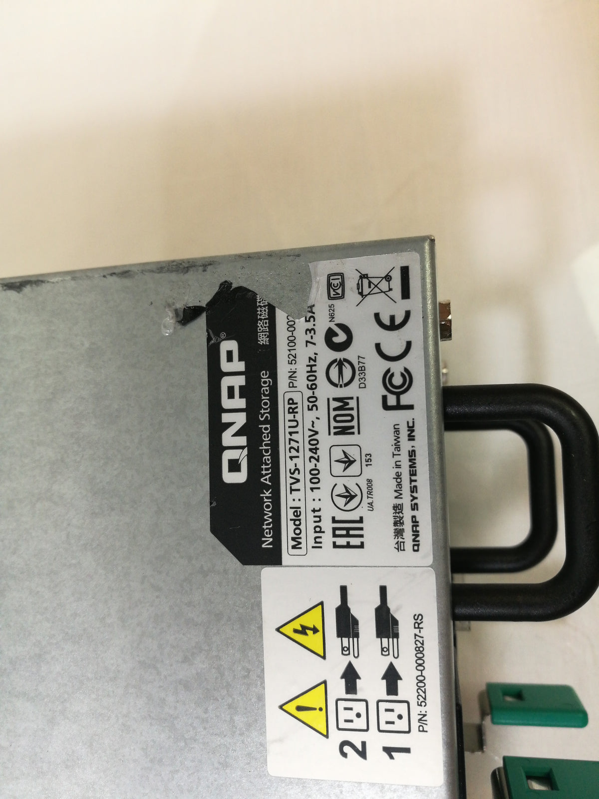 QNAP TVS-1271U-RP 12 Bay 2U Rackmount NAS Server HDD Array