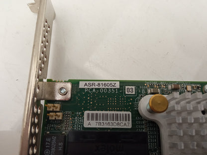 Adaptec ASR-81605Z V2 16 Port PCIe 12Gb/s SAS Raid Controller Card