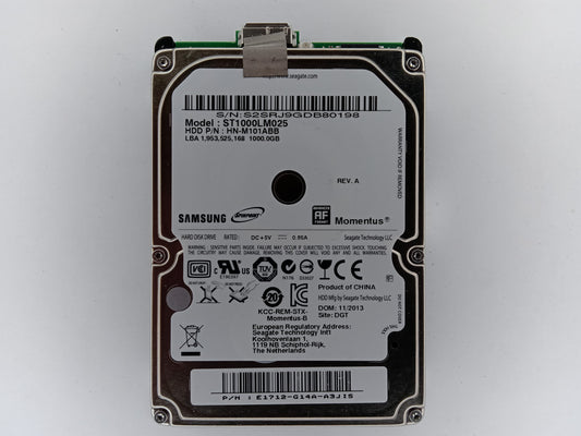 Samsung ST1000LM025 1TB 2.5" External USB 3.0 Hard Disk Drive HDD