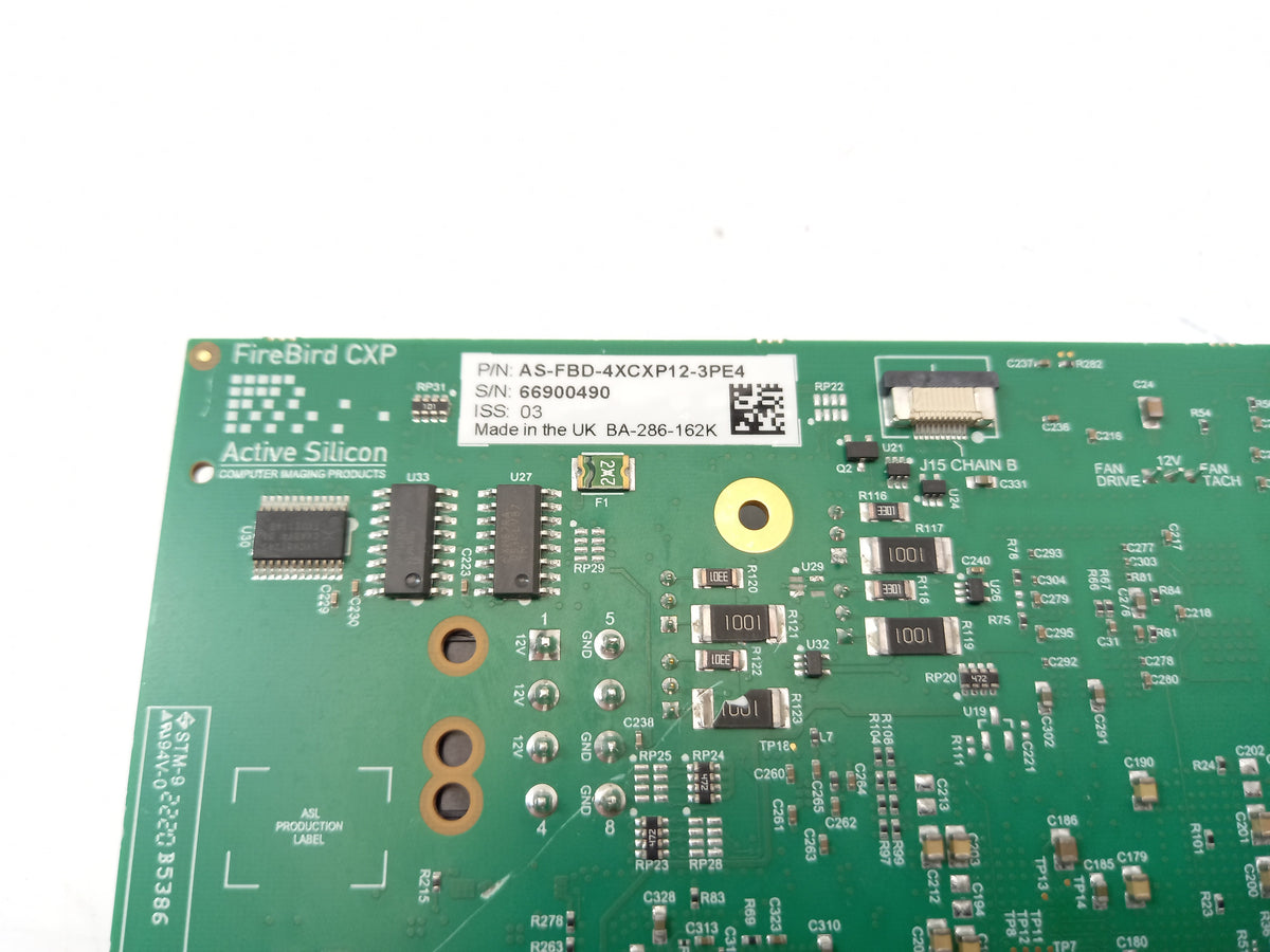 Active Silicon FireBird CXP Frame Grabber Card AS-FBD-4XCXP12-3PE4
