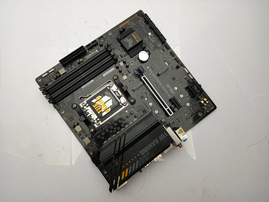 ASUS TUF GAMING A620M-PLUS WIFI AM5 DDR5 Motherboard With I/O Shield- Faulty