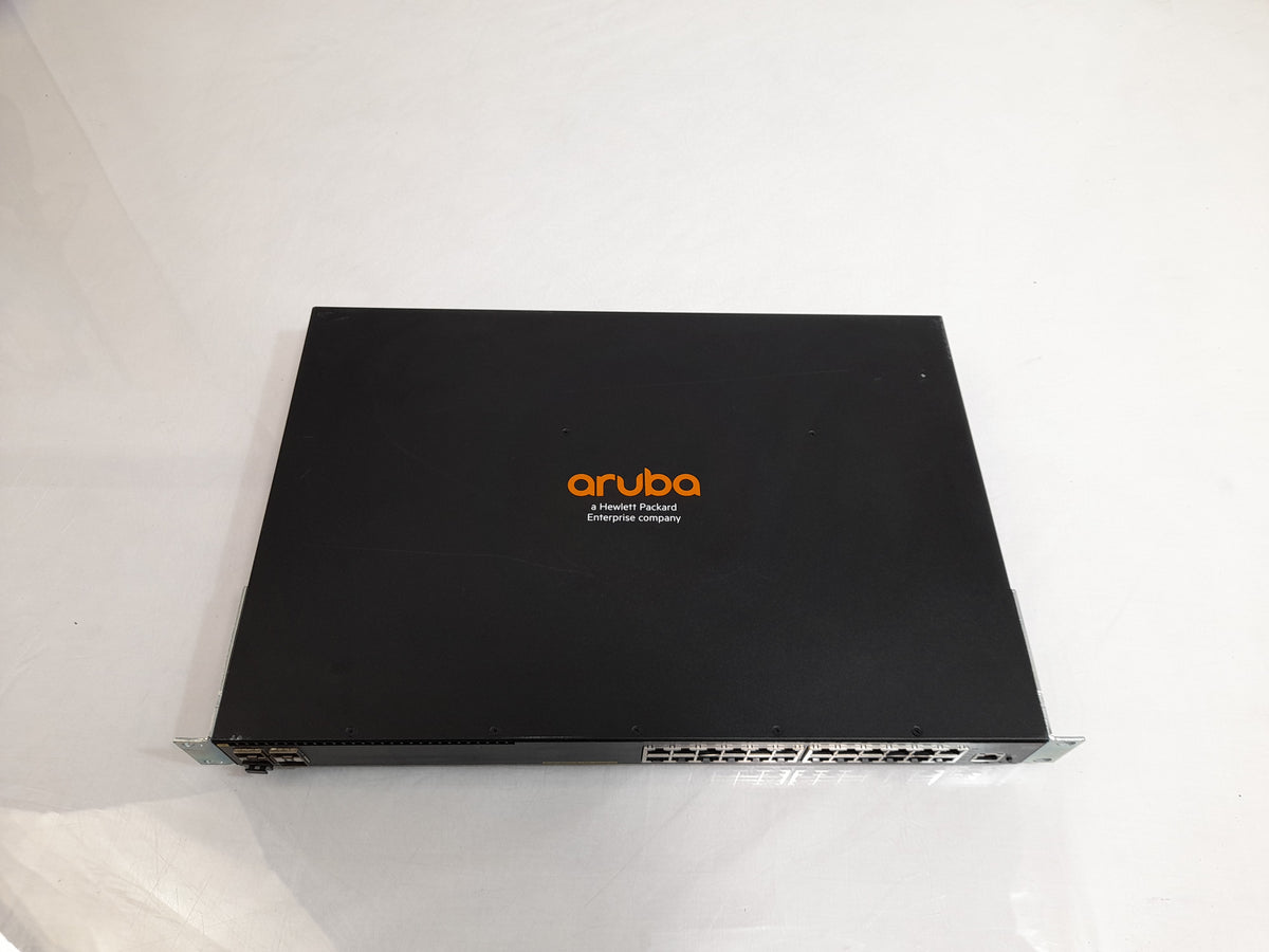 HP Aruba JL255A 2930F 24 Port Gigabit POE+ 4 SFP+ Switch