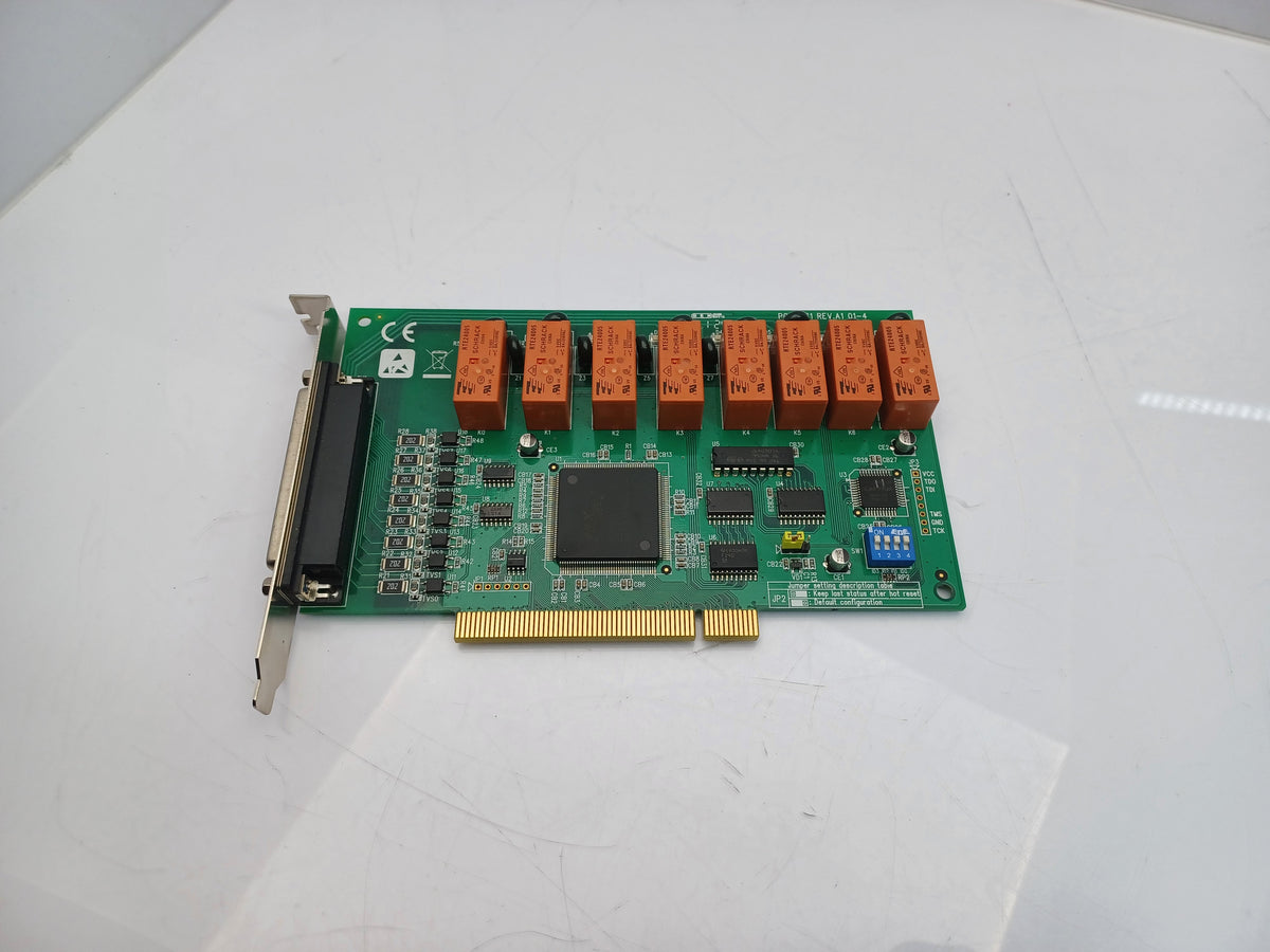Advantech PCI-1761 REV.A1 01-4 PCI Relay Data Capture Card 19C3176100