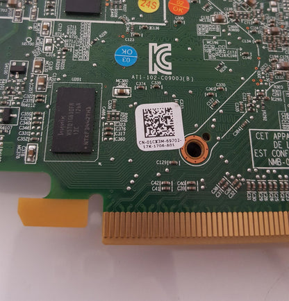 AMD Radeon HD 6350 512MB Low Profile Video Graphics Card 01CX3M 1CX3M