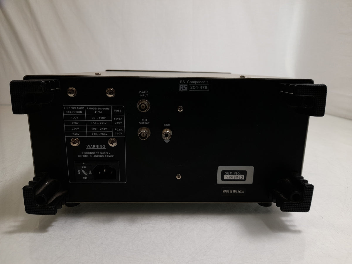 ISO-TECH ISR620 20MHz Oscilloscope