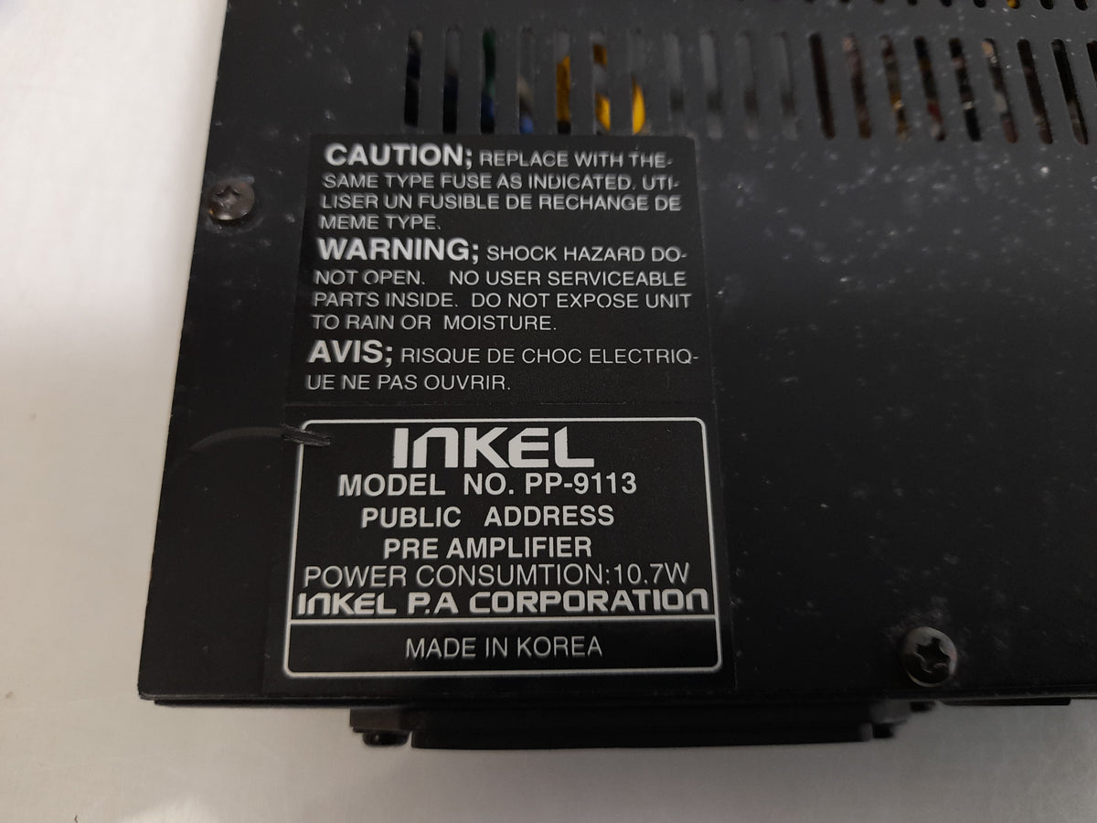 INKEL PP-9113 PRE AMPLIFIER