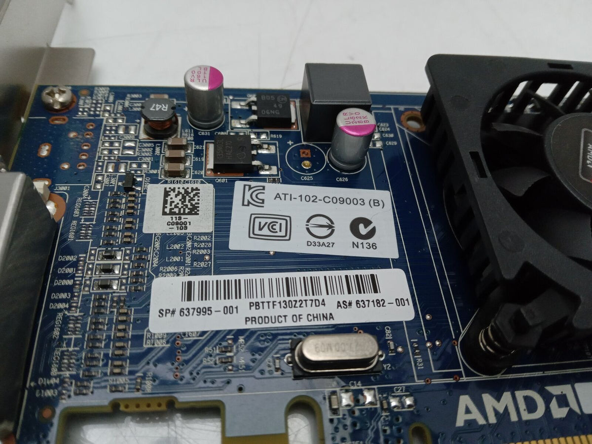 ATI Radeon HD 6350 512MB Video Graphics Card 637182-001