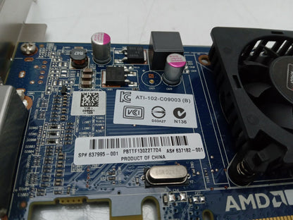 ATI Radeon HD 6350 512MB Video Graphics Card 637182-001