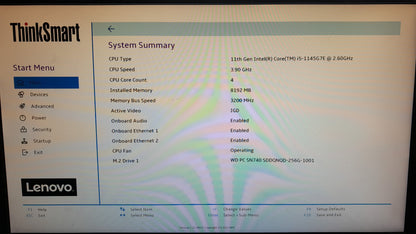 Lenovo ThinkSmart One 12BS Video Conferencing Kit with Built-In Compute Bar, and 10.1" ThinkSmart Touch Controller L1021FC 
