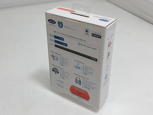 LaCie Rugged Mini 4TB External Hard Drive LAC9000633