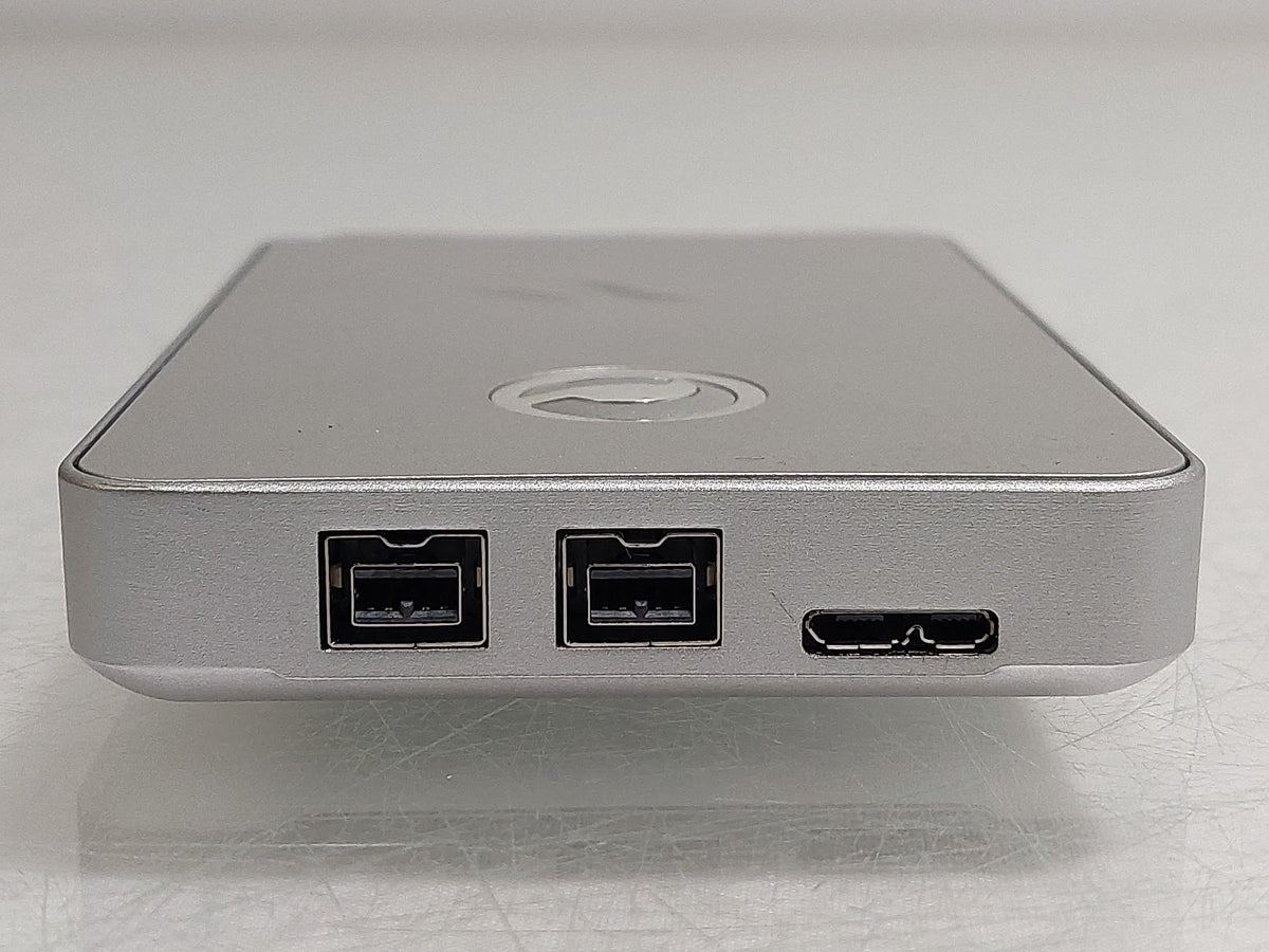 G-Technology G-DRIVE mobile USB 500GB Silver Portable External Hard Drive 0G02384
