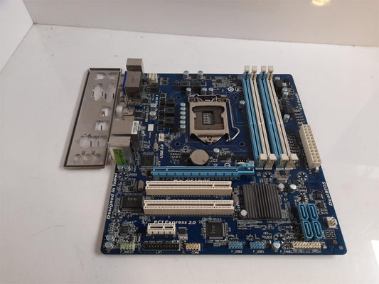 GIGABYTE GA-H61M-D2H-USB3 LGA1155 DDR3 Micro ATX Motherboard With I/O Shield