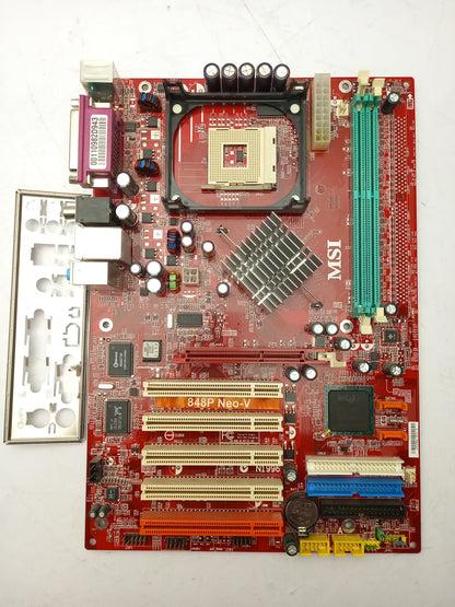 MSI MS-6788 848P Neo-V socket 478 motherboard DDR1 with I/O Shield