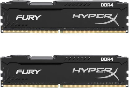 Kingston HyperX Fury HX424C12SB2K2/16 2400MHz 16GB (2x 8GB) CL12 DDR4 Gaming RAM