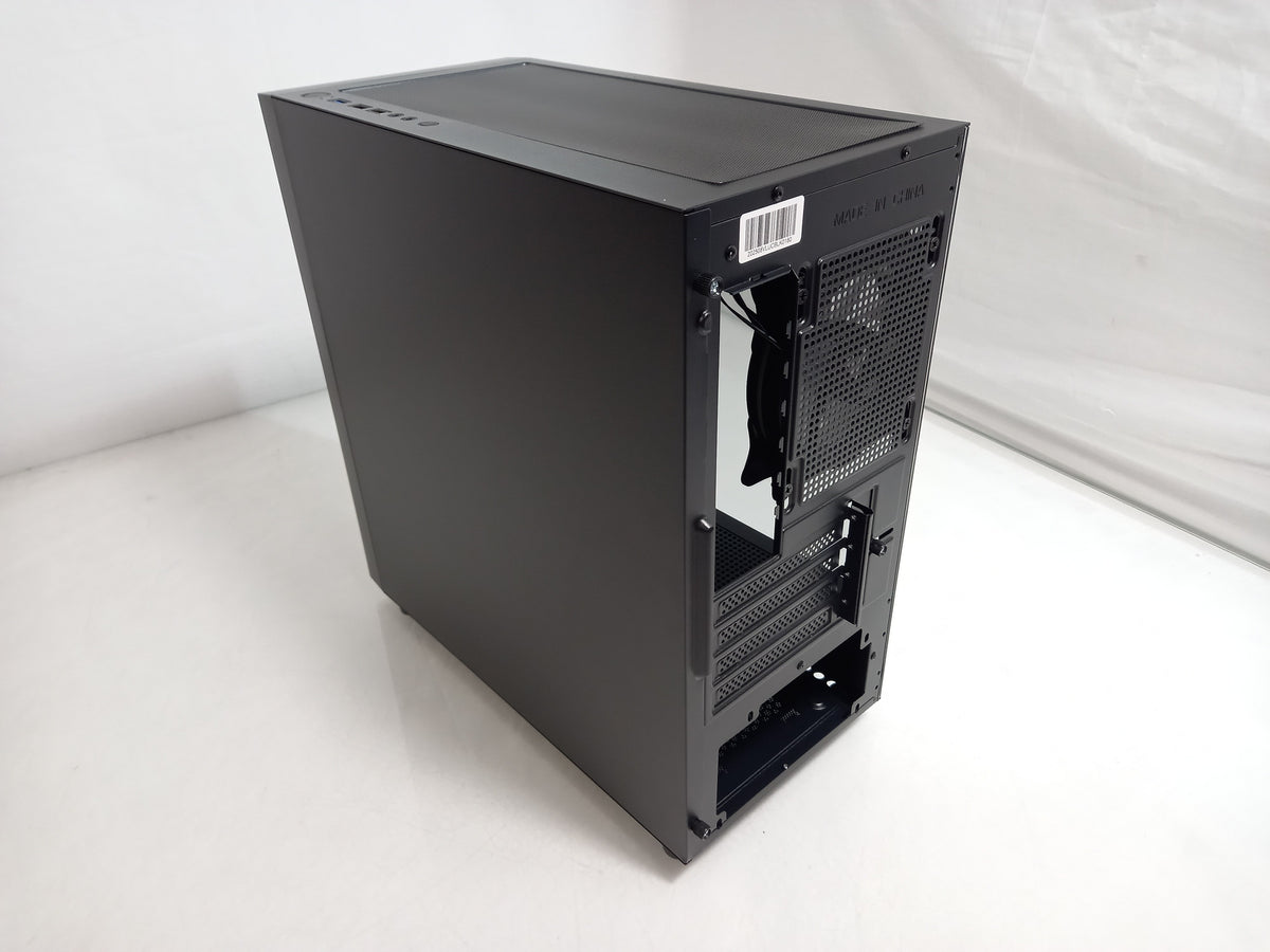 Vida Lucid Windowed M-ATX Black Gaming Desktop PC Case