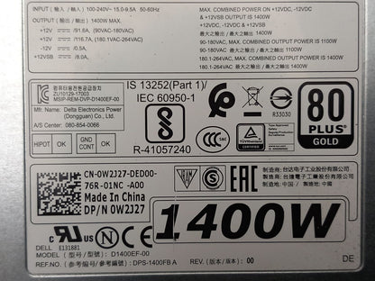 Dell Precision T7920 1400W Workstation Power Supply Unit 0W2J27