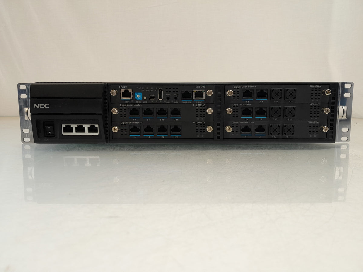 NEC UNIVERGE SV9100 Phone System System Bundle with CPU & 56 Station Ports