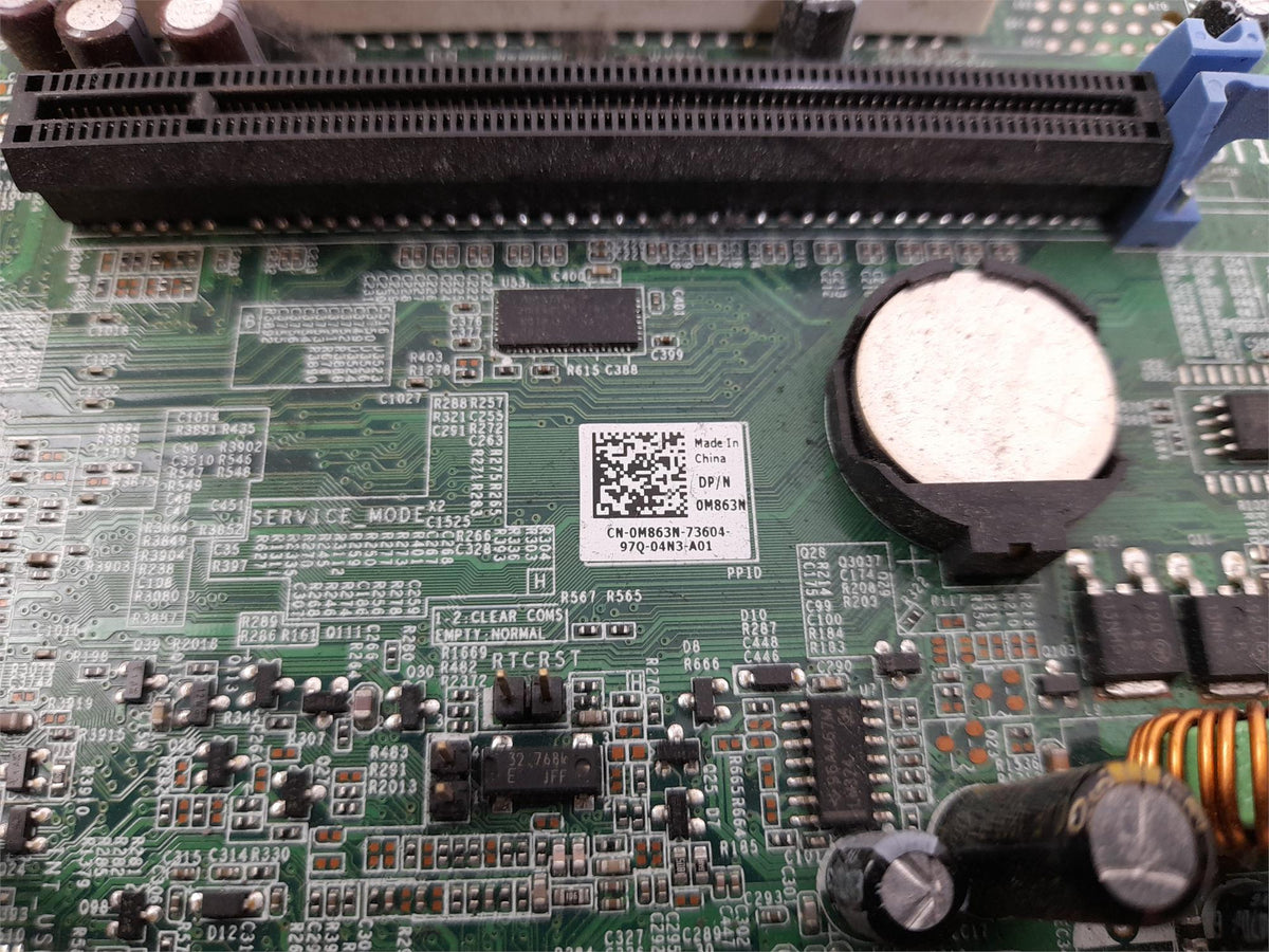 (DISPOSAL) Dell OptiPlex 760 Socket LGA775 Motherboard 0M863N M863N