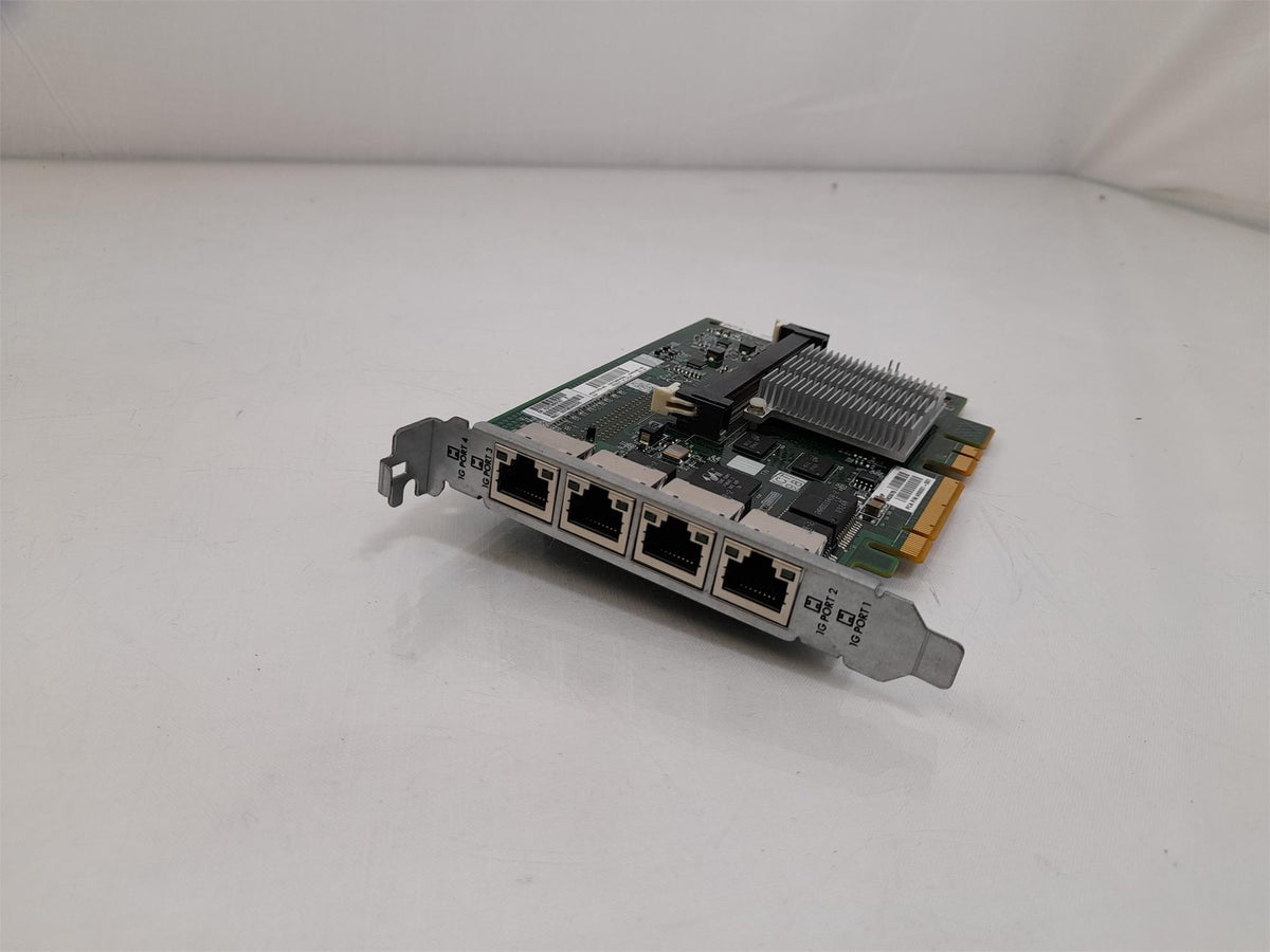 HP NC375I Quad Port Gigabit NIC Adapter 468001-001 491838-001