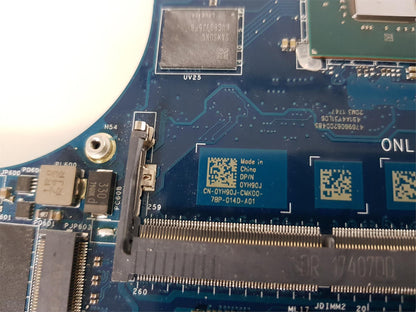 Dell XPS 15 9560 Laptop Motherboard With i7-7700HQ 2.80 GHz CPU 0YH90J YH90J