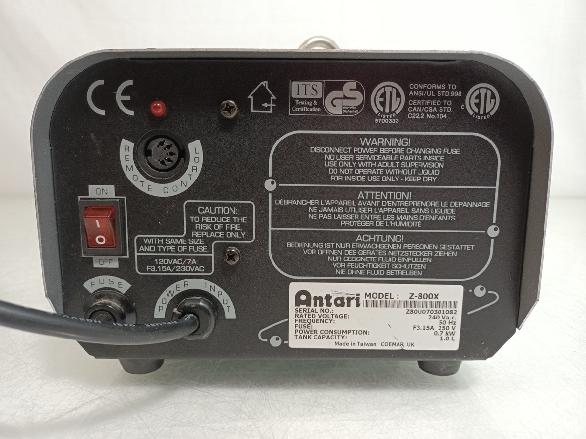 Antari Z-800X 800 Watt Fog Machine - No Controler