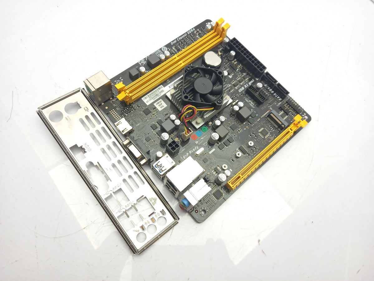 Biostar A10N-8800E AMD FX-8800P DDR4 Mini-ITX Motherboard with I/O Shield