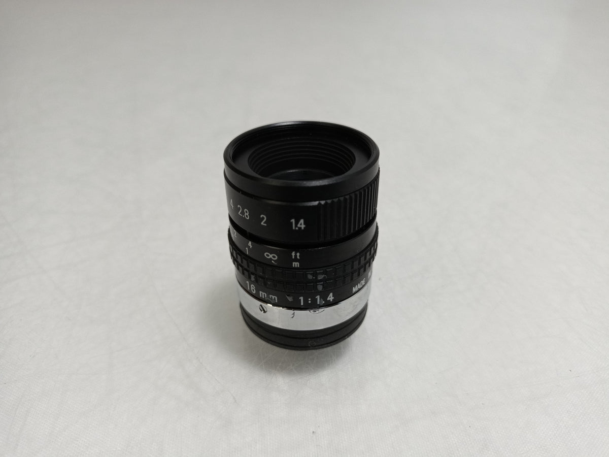 Cosmicar/Pentax TV Lens 16mm 1:1.4 - With B+W 27ES NL3