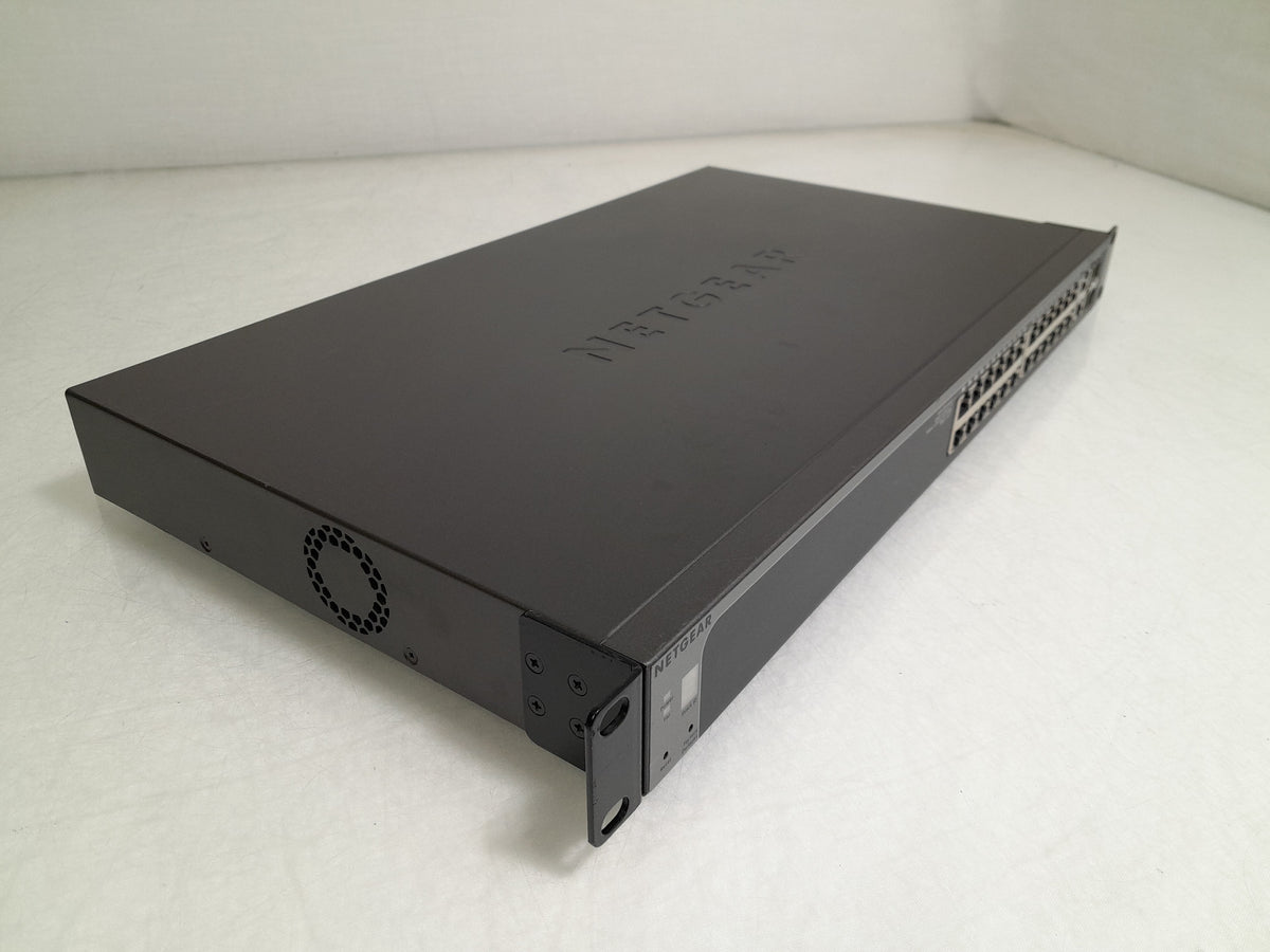 NETGEAR ProSAFE GS728TX 28-Port Gigabit Stackable Smart Managed Switch with 4 10G Ports