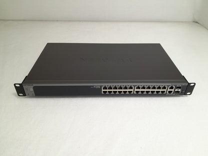 NETGEAR ProSAFE GS728TX 28-Port Gigabit Stackable Smart Managed Switch with 4 10G Ports