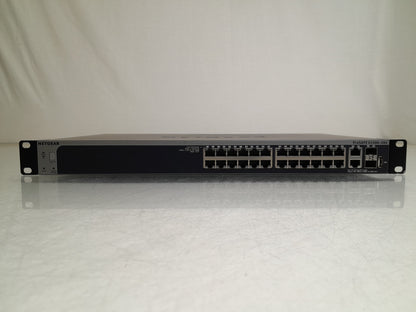 NETGEAR ProSAFE GS728TX 28-Port Gigabit Stackable Smart Managed Switch with 4 10G Ports