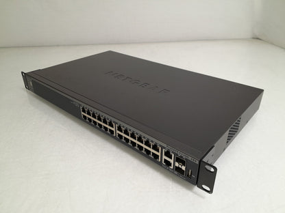 NETGEAR ProSAFE GS728TX 28-Port Gigabit Stackable Smart Managed Switch with 4 10G Ports