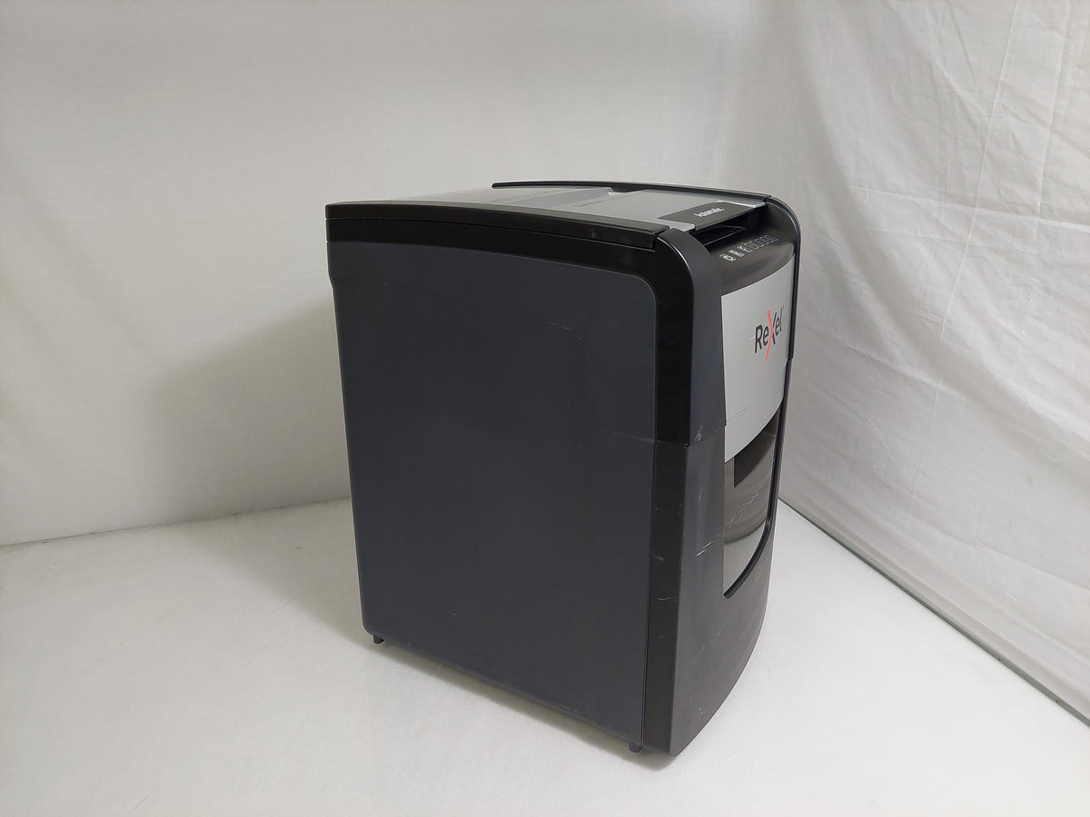 Rexel Optimum AutoFeed+ 100X Automatic P-4 Cross Cut Paper Shredder 34L
