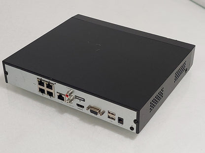 HiLook Hikvision NVR-104MH-C/4P 4CH PoE 4K 8MP Network Video Recorder